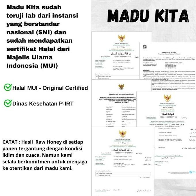 

Madu Hutan Nektar Akasia Carva Hitam 1 Kg Terlaris