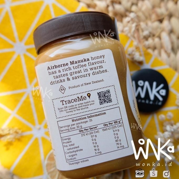 

Airborne - Madu Manuka 500Gr - New Zealand Honey - Antibiotik Alami Promo