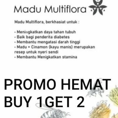 

Promo Heboh !!! Buy 1 Get 2 Madu Multiflora Kembang Joyo Asli Terlaris