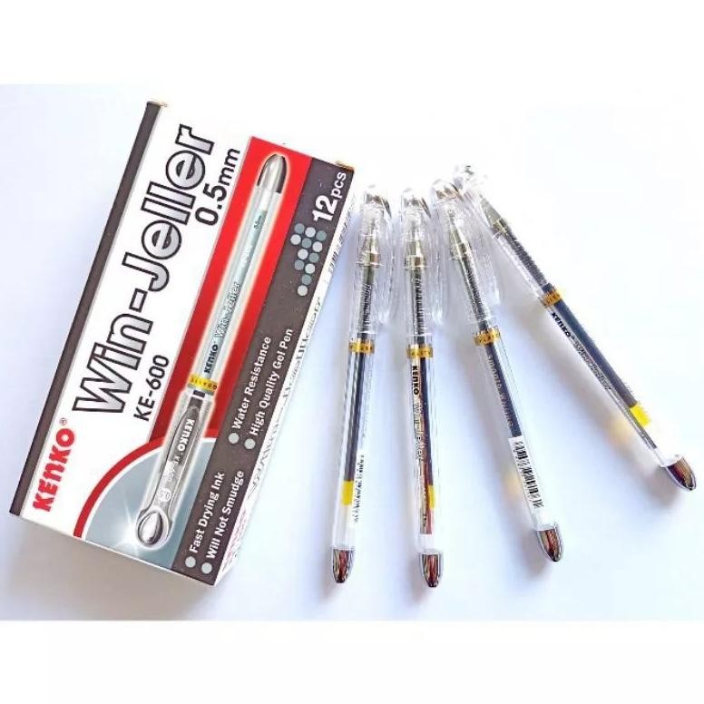 

NEW PULPEN KENKO KE - 600 WIN JELLER /(12PCS/PAK) GOOD PRODUK SIAP KIRIM
