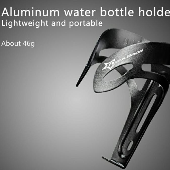 ROCKBROS HOLDER BOTOL MINUM SEPEDA ALUMINIUM