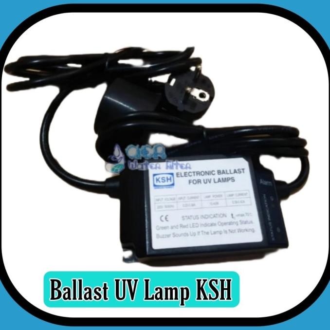 Miliki Ballast / Adaptor Lampu Uv / Ultraviolet 10 - 40 Watt - 12 Gpm Ksh