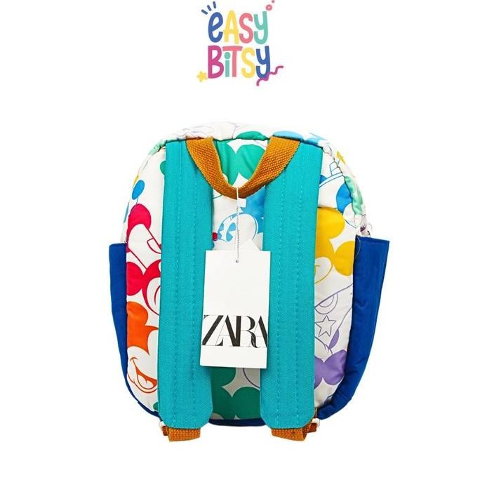 EASYBITSY TAS RANSEL BACKPACK PEREMPUAN LAKI-LAKI PAUD-TK PREMIUM MICKEY RAINBOW - ZARA