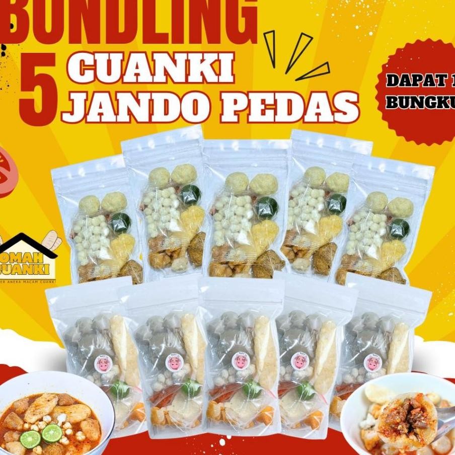

Paet Bundling 10 Boci Jando Peda 5Pc Cuani 5Pc Hotpot N Food Aldu Uah Peda