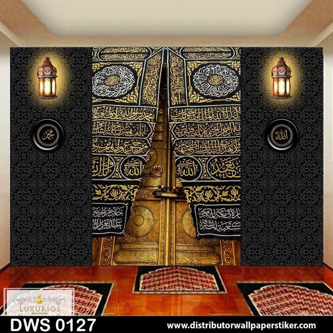 Wallpaper 3D Wallpaper Custom Wallpaper Dinding Pintu Kabah - Asli