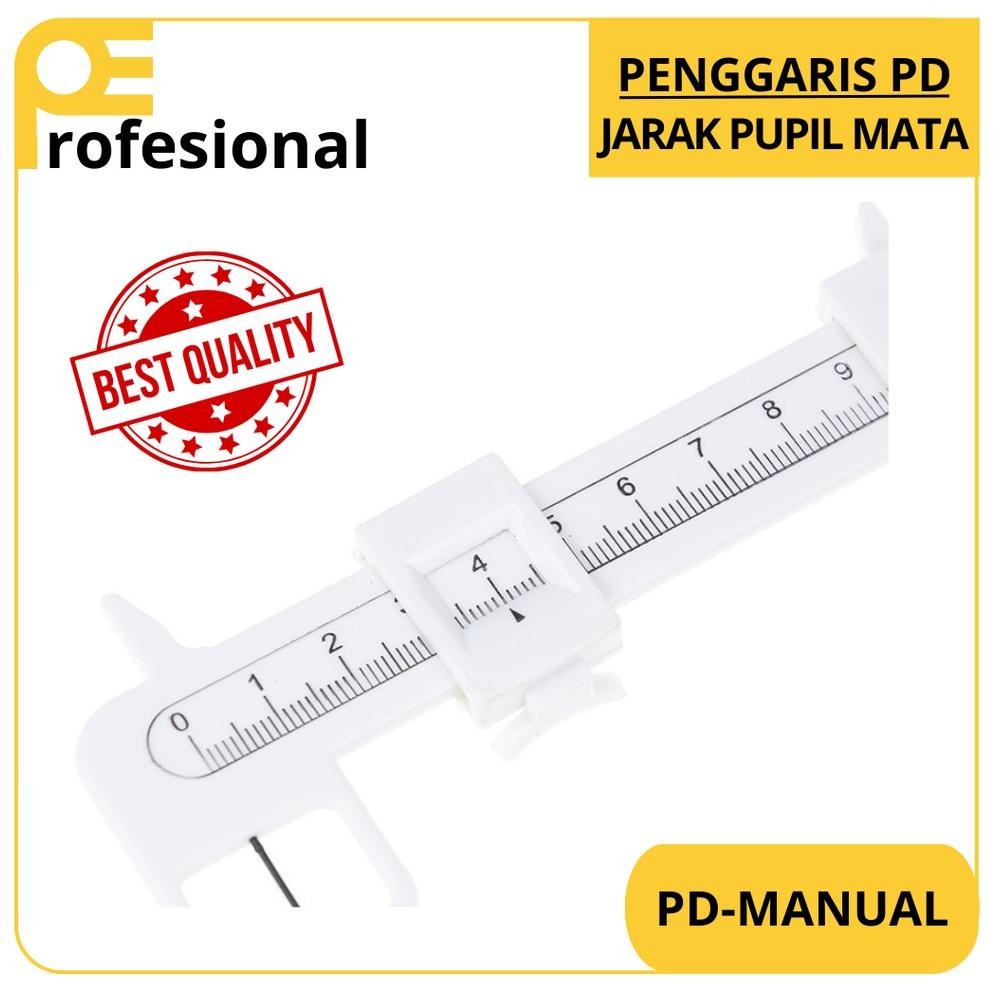 

gha-68 PL30 1PC PENGGARIS PD PENGUKUR JARAK PUPIL MATA (PD-Manual) Terlaris Viral
