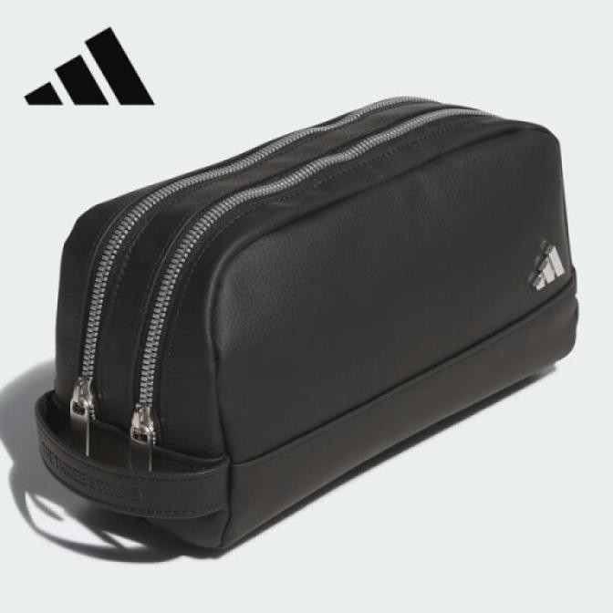 Adidas Two Zip Pouch Golf - Black