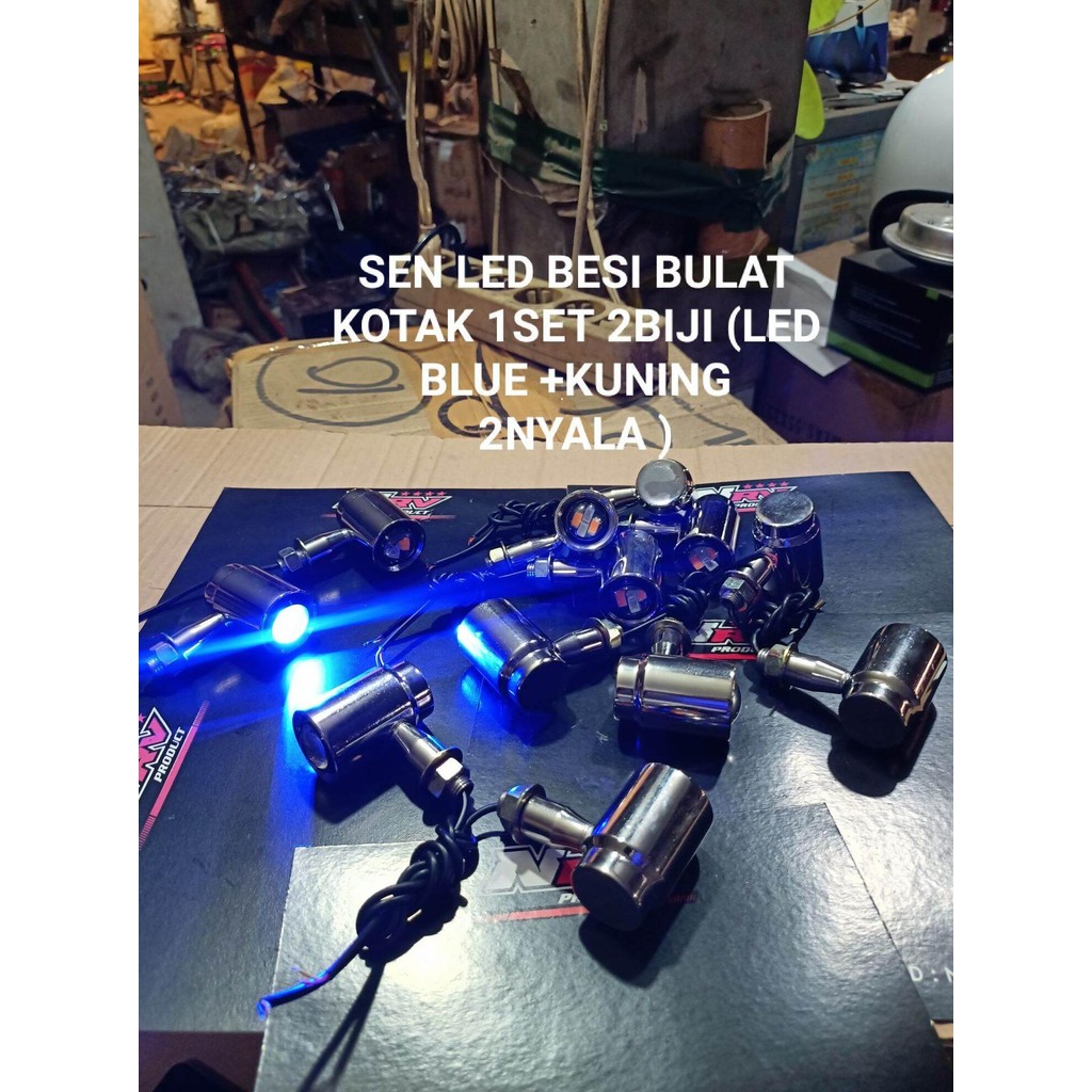 sen led CB riting BESI NEW  /sen LED besi 1set isi 2bj /lampu sen LED besi lampu riting cb LED besi 