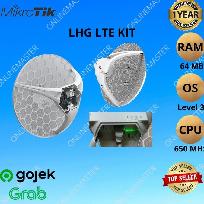 promo Mikrotik Embedded LTE Client LHG LTE Kit RBLHG-LTE-Kit