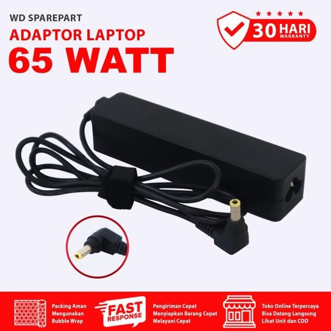 Promo Adaptor Charger Laptop Fujitsu Original U937-U938-U939-U9310 65W Jarum Kecil