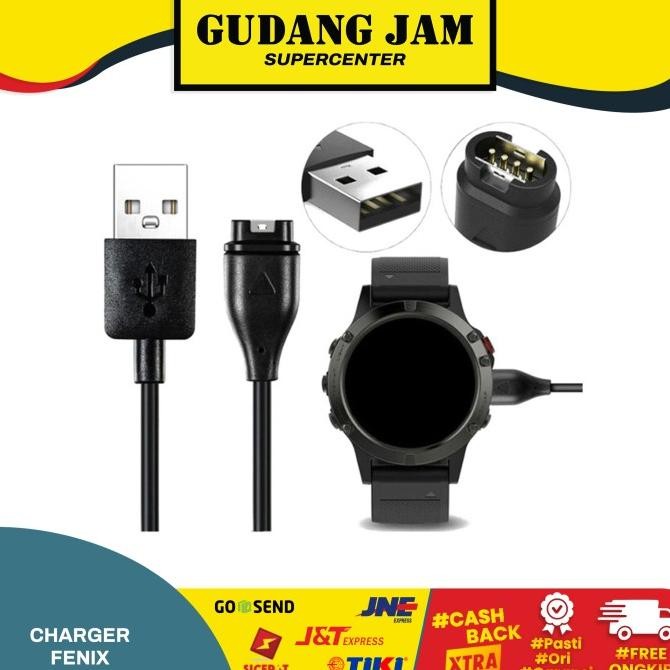 DISKON Charger Garmin Original Fenix 5x Fenix 6x Fenix 5 Fenix 6 Forerunner
