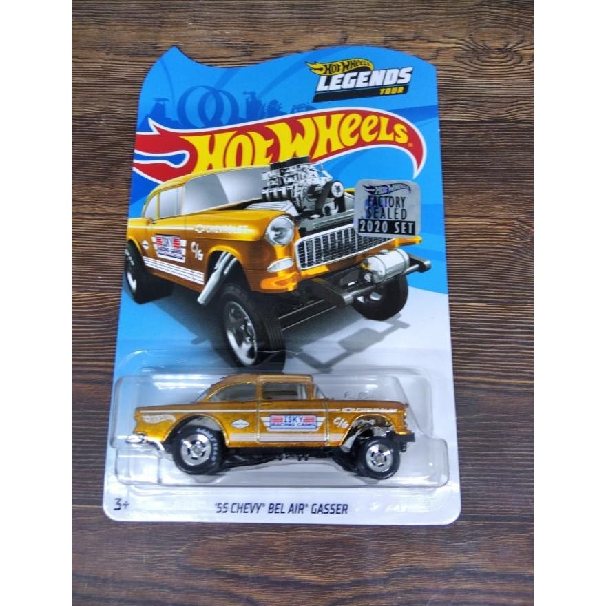 Hot Wheels 55 Chevy Bel Air Gasser GOLD HW Legends Tour FS 2020