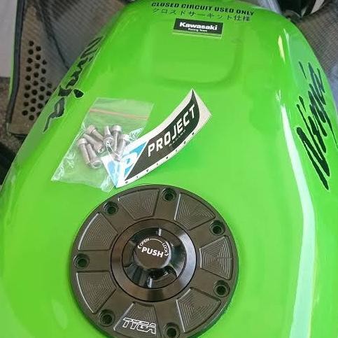 New TUTUP TANGKI NINJA R150 NINJA RR NINJA SS FULL CNC SUPER KIPS