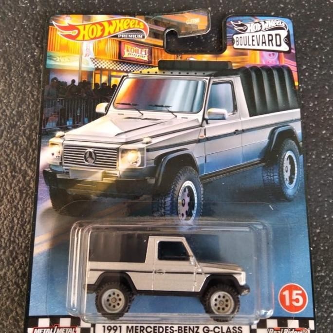 BEBAS ONGKIR - Hot Wheels Boulevard Mix C 1991 Mercedes Benz G Class mercy