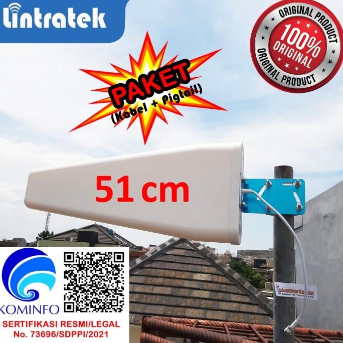 promo LPDA LOG PERIODIC MODEM TELKOMSEL ORBIT PRO TENDA TP-LINK ADVAN 51 cm