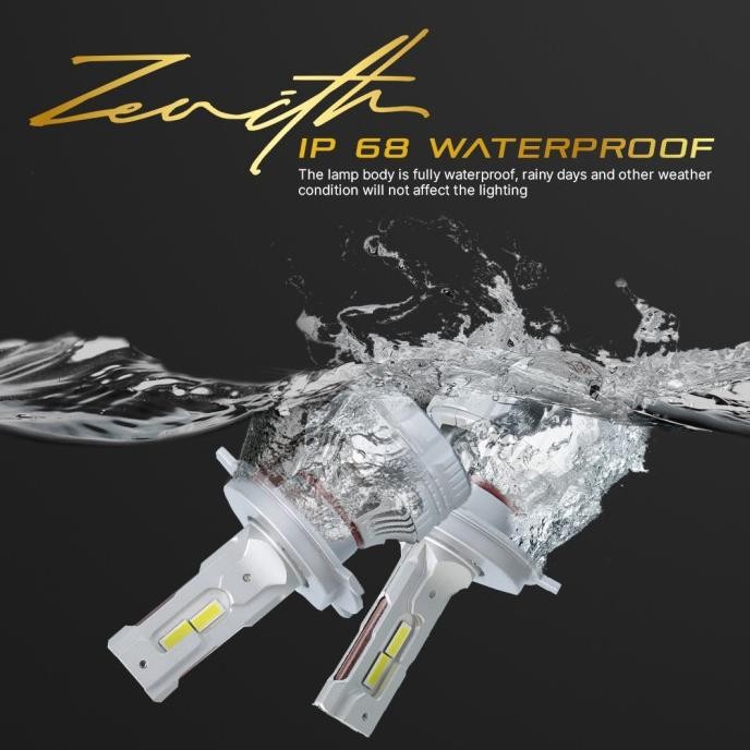 Elevate "ZENITH" LED DHP 65W 6000K LED Headlamp / LED Foglamp