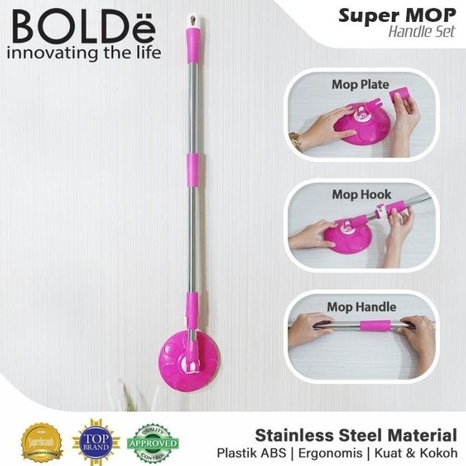 Tongkat Pel BOLDe Handle Sets Super Mop Tongkat Pel Gagang
