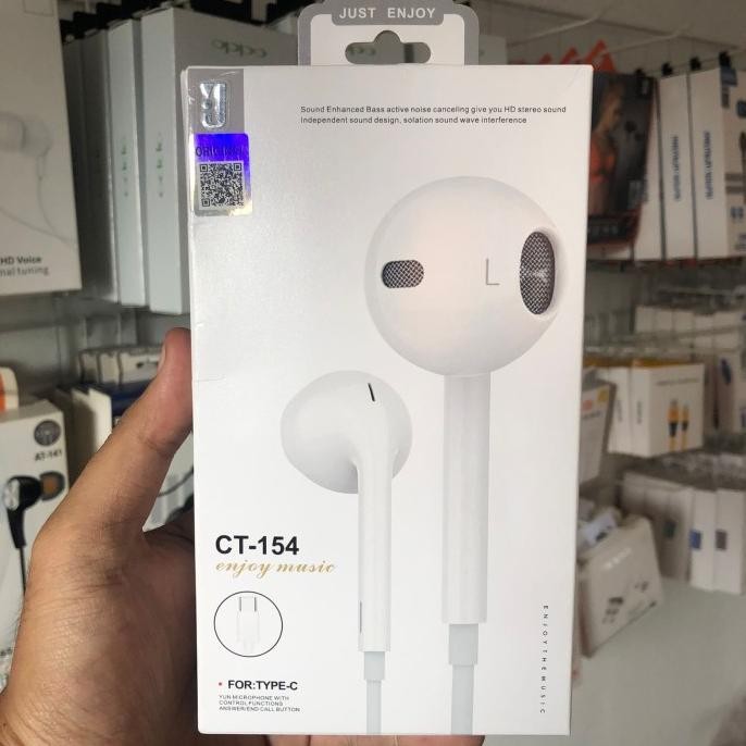 Headset Type C JBL Extra Bass Music Gaming Earphone With Microphone