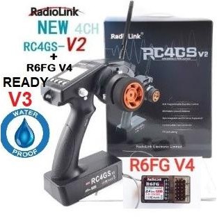 Radiolink Rc4Gs 2.4G 4Ch Gun Controller Transmitter Co