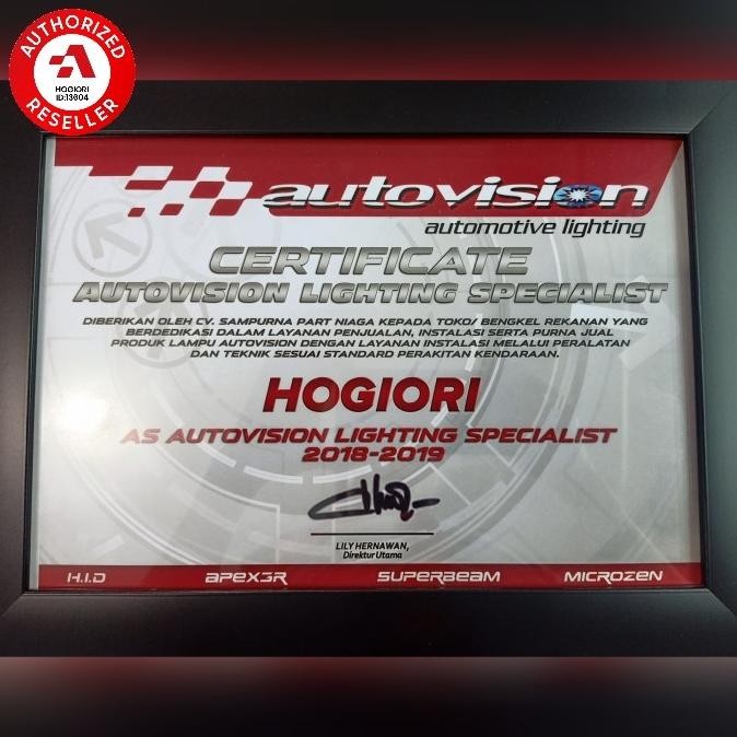 Led mobil H4 H11 Autovision Carbon P3 (2Tahun Garansi) - Super Awet