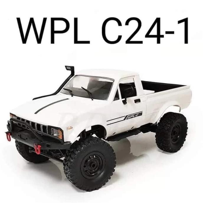 Rc Mobil Remot Wpl 1:16 C24 C24-1 Rc Offroad 4Wd 2.4Ghz Full Propo Rtr Co