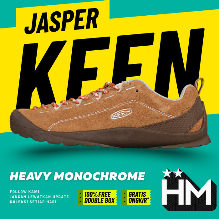 Keen Jasper Hiking Shoes Brown Sneaker 1030555 (Size 35-44)