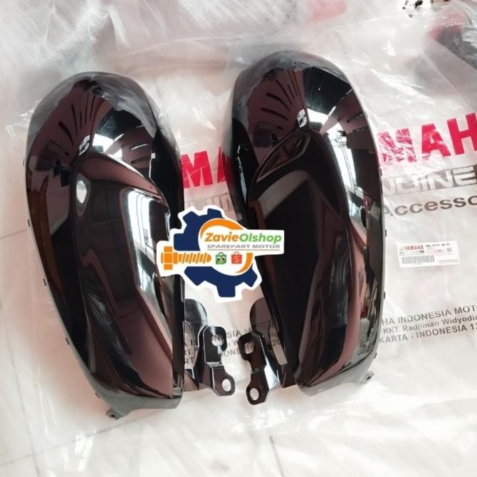 '' Cover Tangki Kanan Kiri Xsr 155 Hitam Glossy Original ''