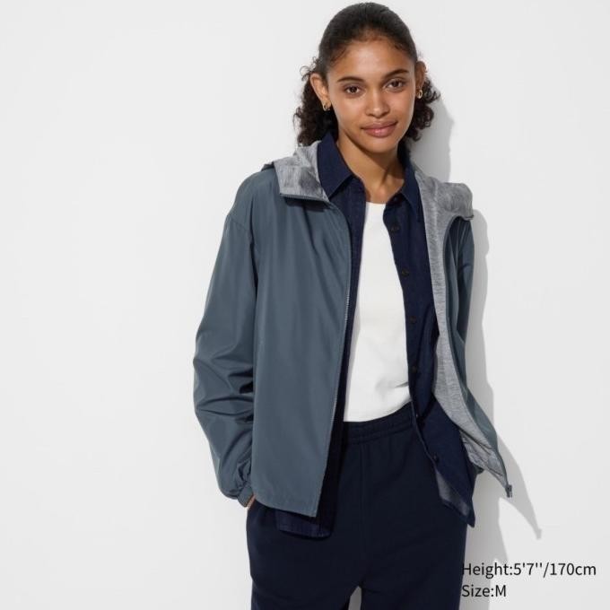 Jaket Parka Reversibel Women UNIQLO Original