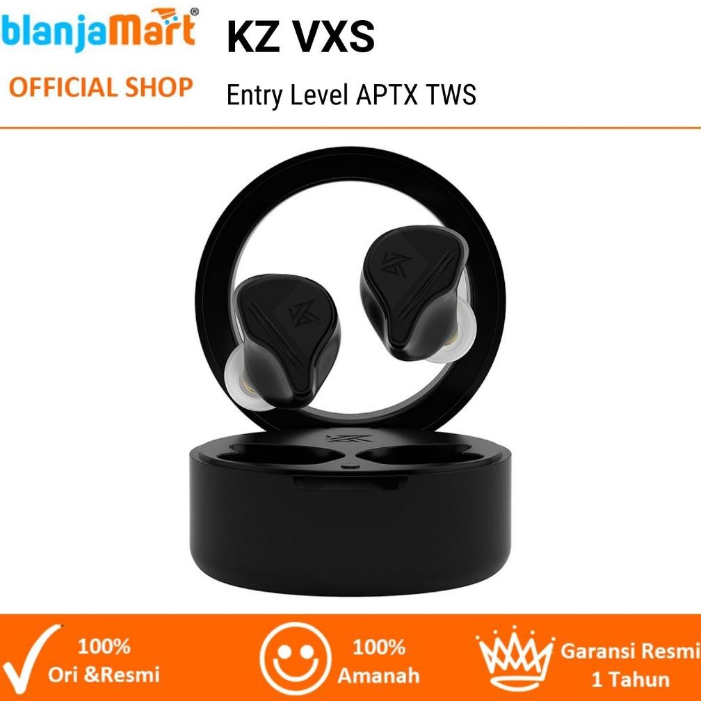TWS KZ VXS HiFi APTX Bluetooth 5.2 GARANSI