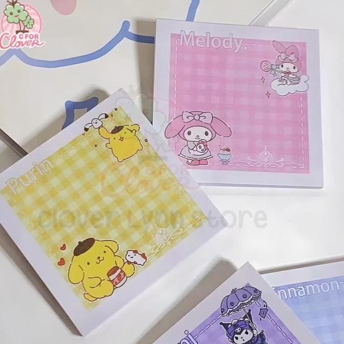 

Uj-53 Cute Character Sticky Notes Kertas Tempel Catatan Stick Paper Kawaii