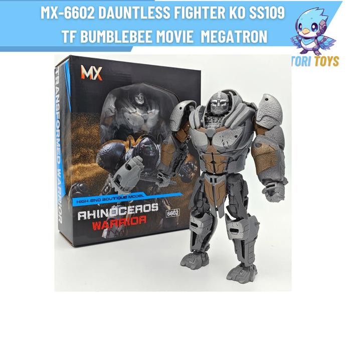 Mx 6602 Rhinoceros Warrior Rhinox Mainan Robot Badak Tf Rise Of The Beast Co