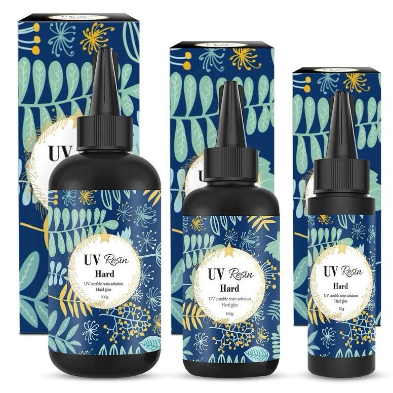 

Resin UV Bening/ UV Resin Hard/ Resin UV DIY - 60/100/200g