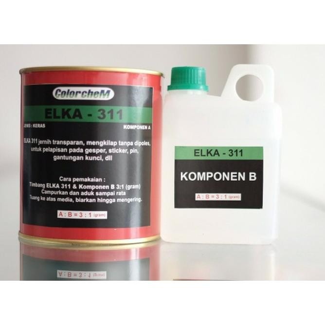 Resin Bening Keras Resin Elka 311 1set