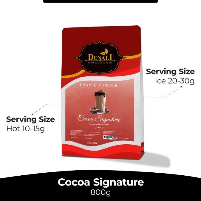 

Spesial Promo/ Denali Powder Cocoa Signature 800 Gram | Coklat Bubuk [Terlaris/Terbaru/Recommended]