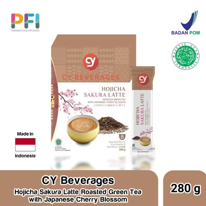

Spesial Promo/ Cy Hojicha Sakura Latte Roasted Matcha Powder 8'S [Terlaris/Terbaru/Recommended]