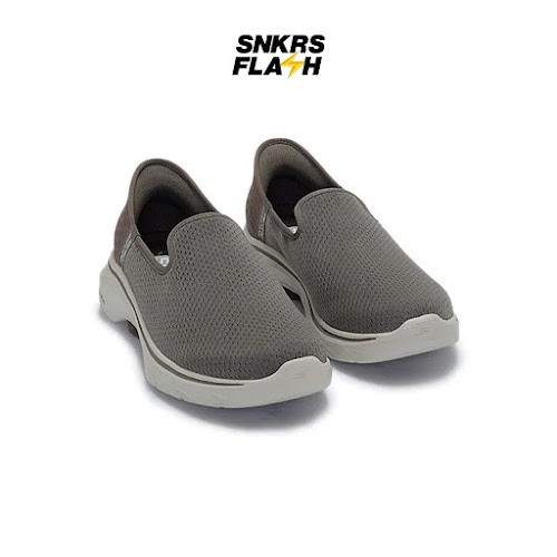 SKECHERS Go Walk 7 Taupe Sepatu Casual Pria - 216551TPE - Size 43