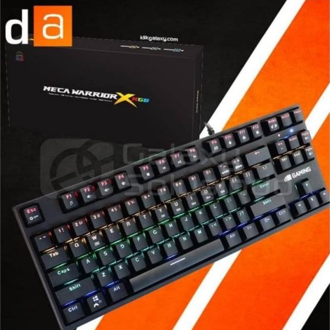Keyboard Gaming Digital Aliance Meca Warrior X Rgb Premium