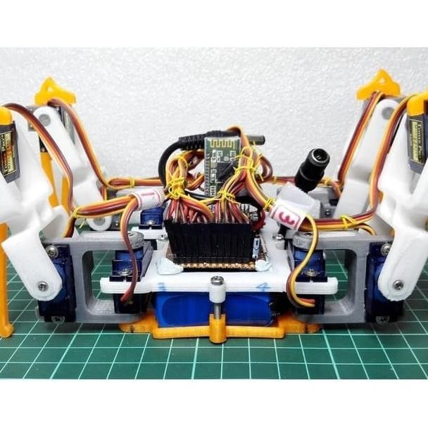 Spider Laba Laba Robot Kit Only Arduino Robotik 3D Print Co