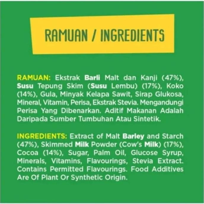 

Promo Milo_ 3In1 Bubuk Coklat Malaysia 14Stick X 33G