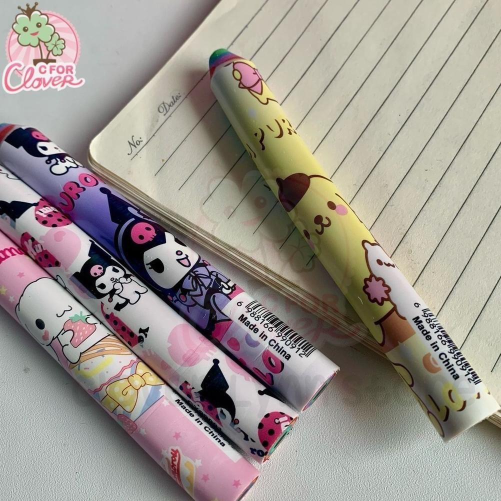 

Long Eraser Pen Shape Alat Tulis Stationery Penghapus
