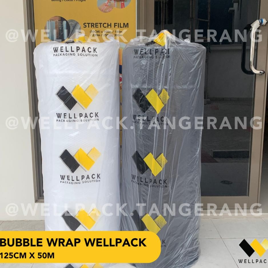 

Bubble Wrap Roll Wellpa 125 Cm 50 M Hitam Bening 3G 27G 24G Ualita Tebal Groir Jaarta Tangerang 125 50M Goend Grab Nt