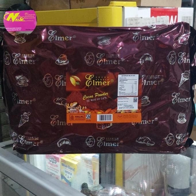 

Murah Coklat Bubuk Elmer African Red 20-24% 5 Kg Khusus Grab Dan Gojek