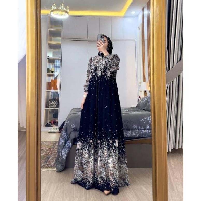 sd-46 Promo Hemat Gamis Best Seller Rayon Premium - Gamis Rayon - Gamis Kekinian - Gamis Anak Muda M
