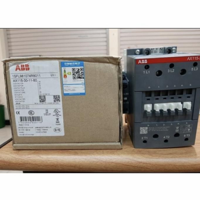 Kontaktor / contactor ABB AX115-30-11 55kw 220v