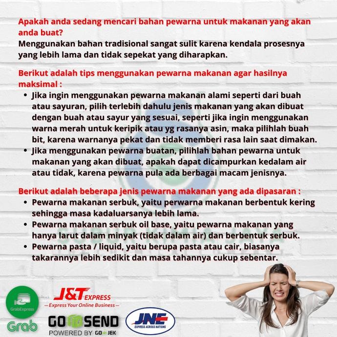 

Promo Butterfield Food Color Egg Yellow / Pewarna Makanan Egg Yellow 1 Kg