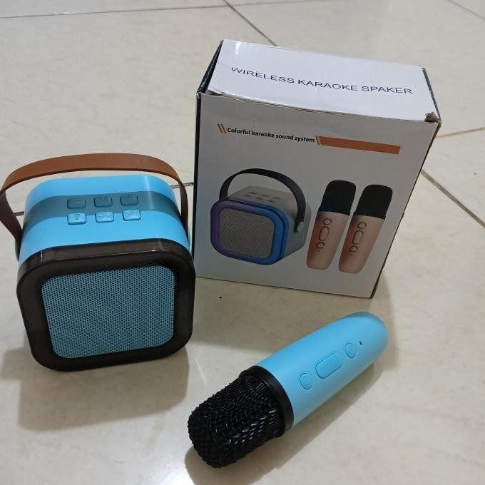 Spiker Bluetooth Mini Karaoke / Spiker Mini Karoke 1 Microphone Co