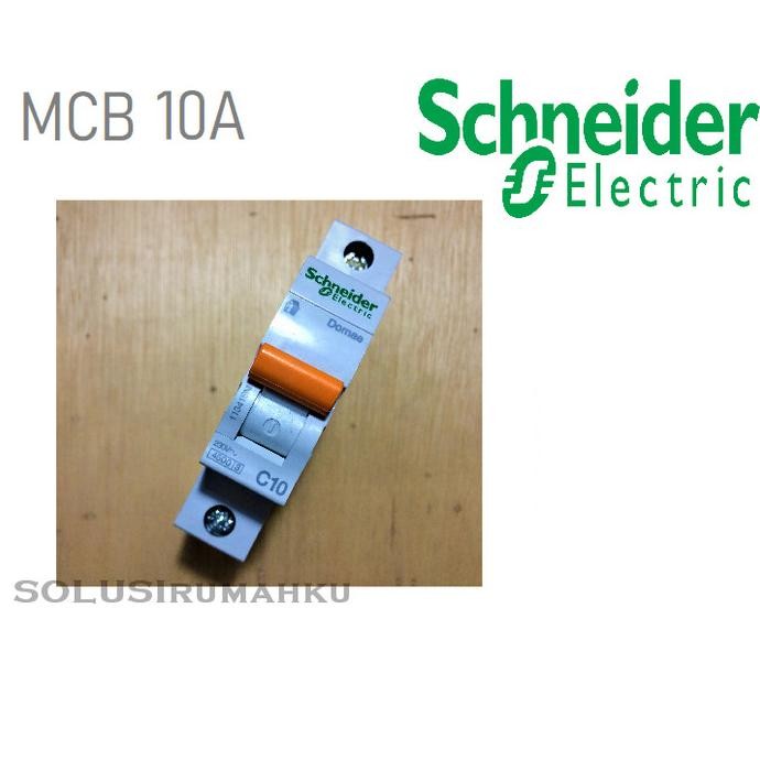 Miliki Mcb Schneider 10A Sni Sikring 10 Ampere 2200 Watt Merlin Gerin