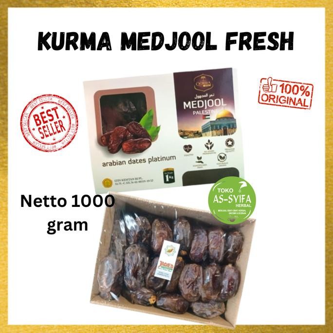 Murah Kurma Medjol Palestina 1Kg Jumbo Jericho Kurma Premium Medjool Fresh