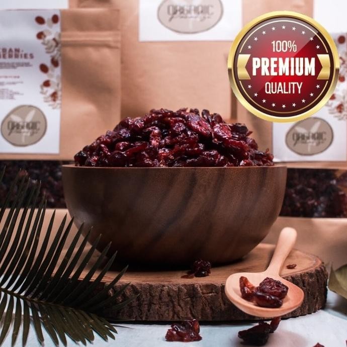 

Grosir Dried Cranberries 1Kg / Cranberry Kering Premium Organic Paradise