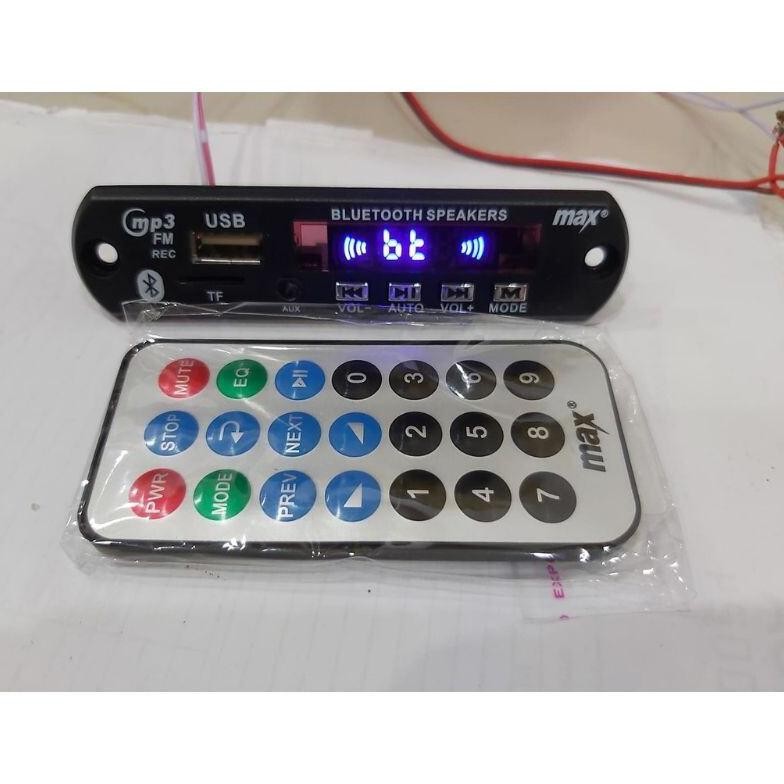 KIT MODUL MP3 PLAYER BLUETOOTH MERK MAX ORIGINAL